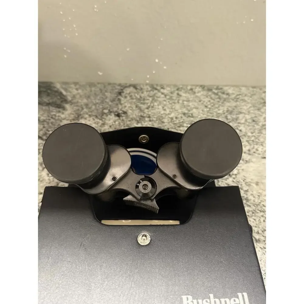 Bushnell Insta-Focus 7x35 Binoculars Wide Angle w/ Case – Vintage Optics